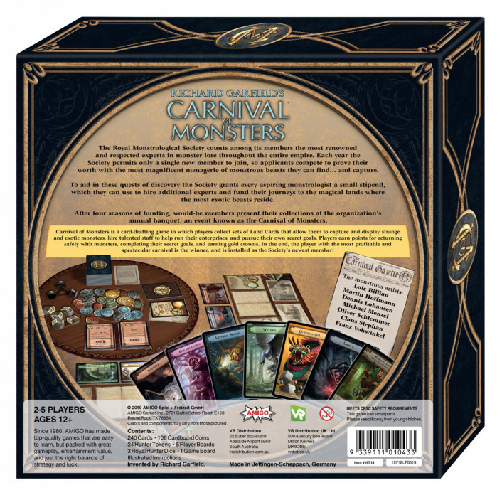 Richard Garfield's Carnival of Monsters